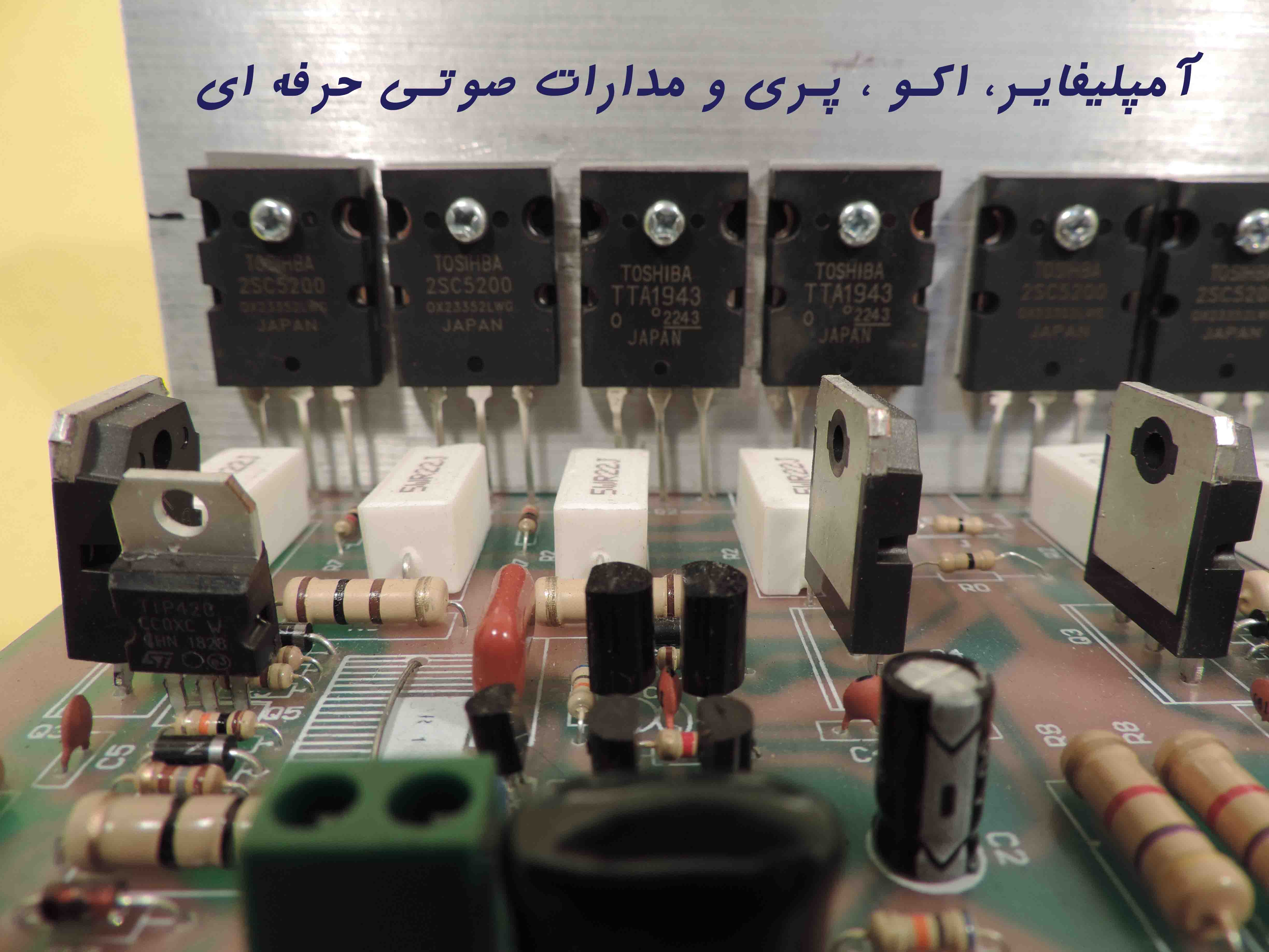 شاخه آمپلیفایرهای حرفه ای