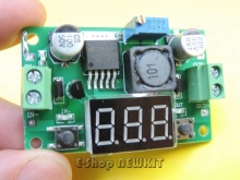 ماژول کاهنده ولتاژ LM2596 با نمایشگر