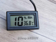 ترمومتر دیجیتالی با رطوبت سنج /  سیم دار
