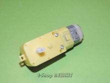 موتور گیر بکس سر خود 2 سر شفت زرد