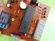 پروژه تایمر دیجیتالی با AVR