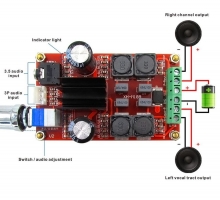 آمپلیفایر استریو دیجیتالی 100 وات -M189
