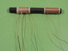 کادر آنتن رادیو با زغال فریت 10 سانتی