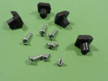 پک لاستیک پایه جعبه و پیچ