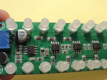 صوت سنج میکروفونی با ۲۰ LED