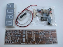 کیت ساعت دیجیتال با سون سگمنت قرمز رنگ