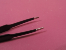 پنس نوک پهن سر صاف