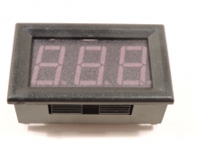 ولت متر دیجیتال پنلی آبی رنگ قابدار