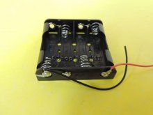 جا باطری قلمی 4 تایی تخت مشکی