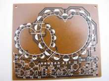 قلب چشمک زن 31LED