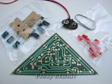 مثلث نورانی با 9LED