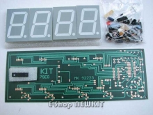 کیت ساعت دیجیتال با سون سگمنت بزرگ قرمز رنگ